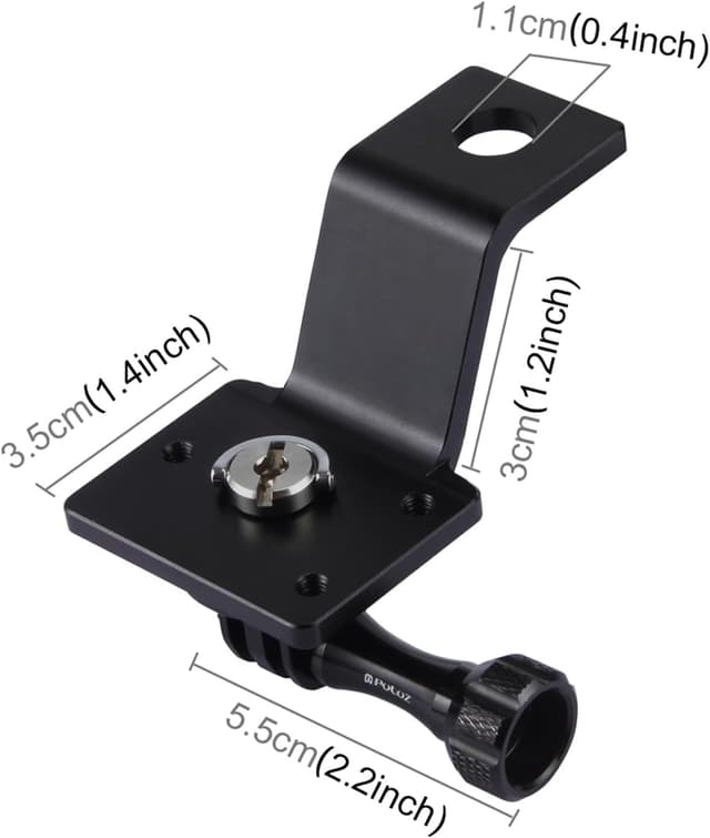 Thumbnail 6 de PULUZ Motorcycle Rearview Mirror Mount for GoPro