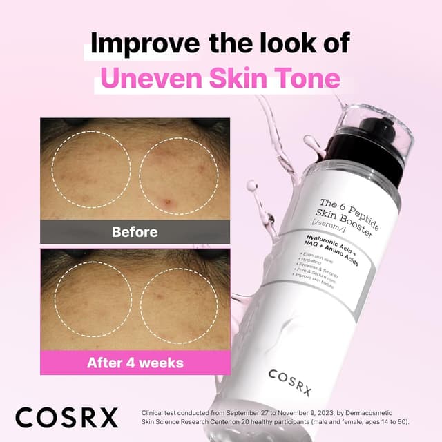 Detalle de COSRX 6X Peptide Collagen Booster Toner Serum