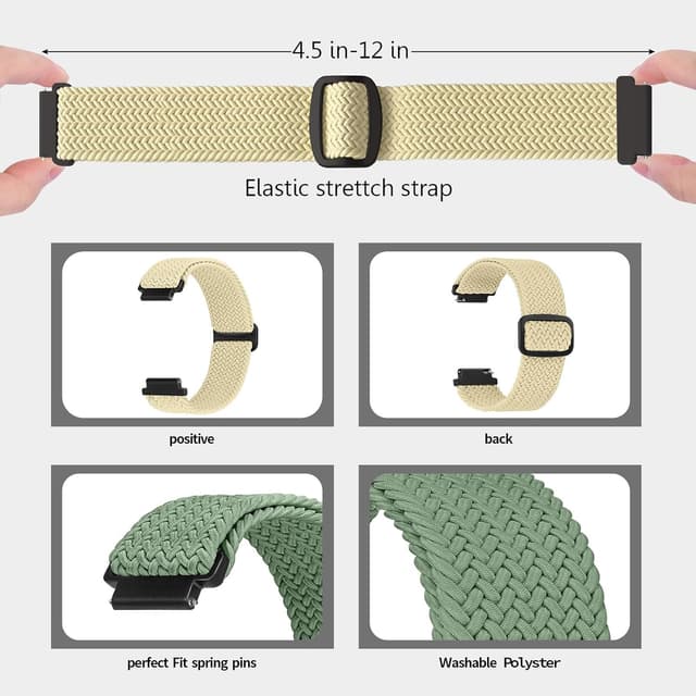 Thumbnail 1 de Ecogbd elastisches Nylon Uhrenarmband