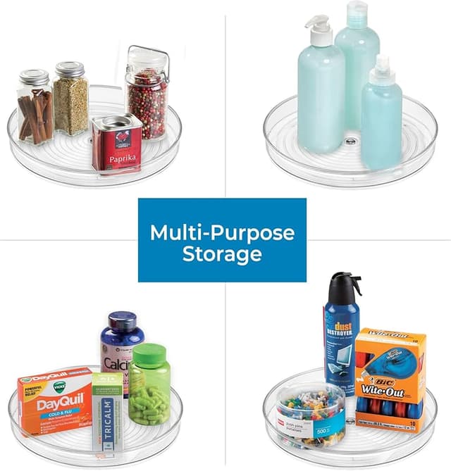 Thumbnail 4 de iDesign Plato giratorio especiero transparente pequeño