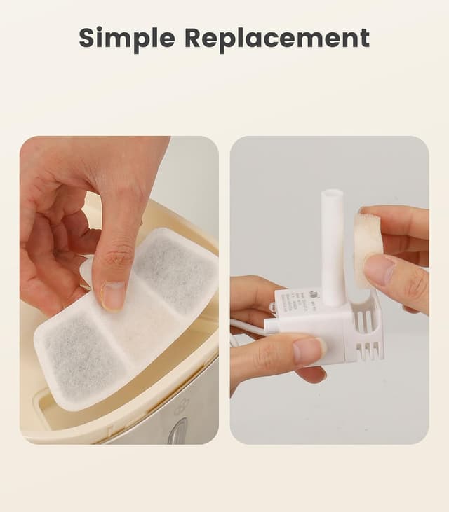 Detalle de Oneisall PW04 cat fountain filter 6 pack