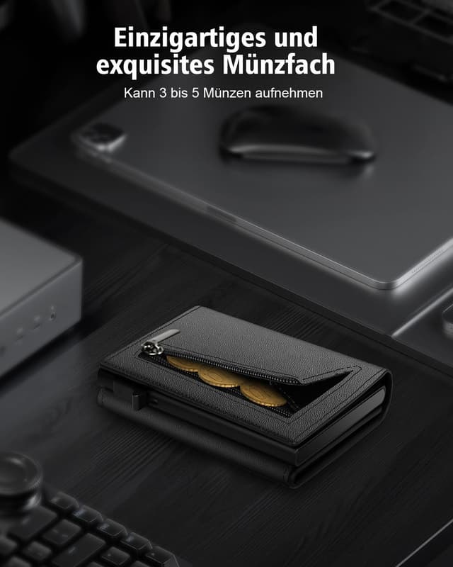 Thumbnail 6 de dwnkove Kartenetui Herren RFID Schutz đź’Ľ