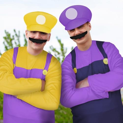 Thumbnail 5 de Aomig Disfraz Mario y Luigi Bros 4pcs 🎭