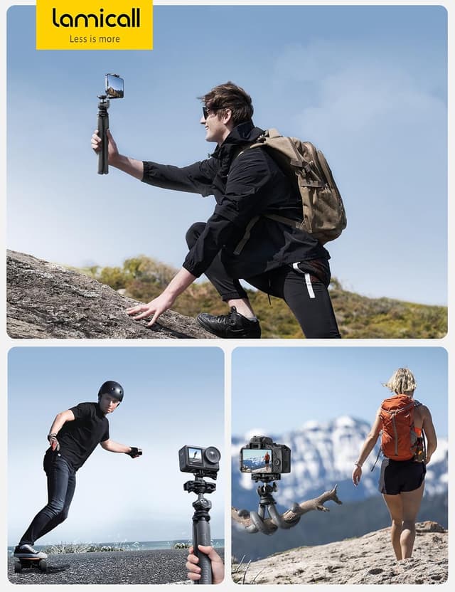 Thumbnail 6 de Lamicall 2025 mini flexible phone tripod