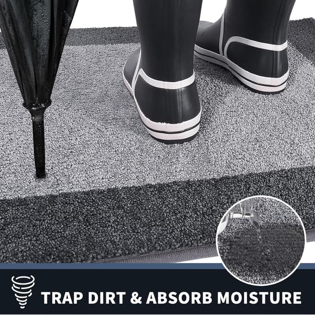 Thumbnail 2 de PURRUGS Dirt Trapping Door Mat 20" x 32" 🚪