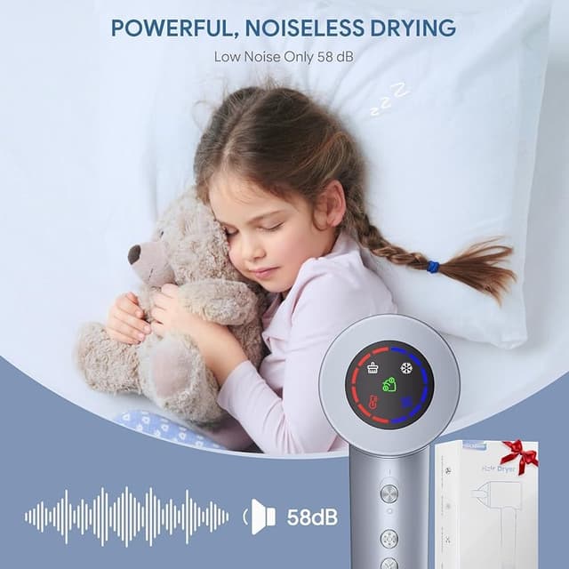 Thumbnail 6 de Labiim Hair Dryer ionic low-noise 1 nozzle