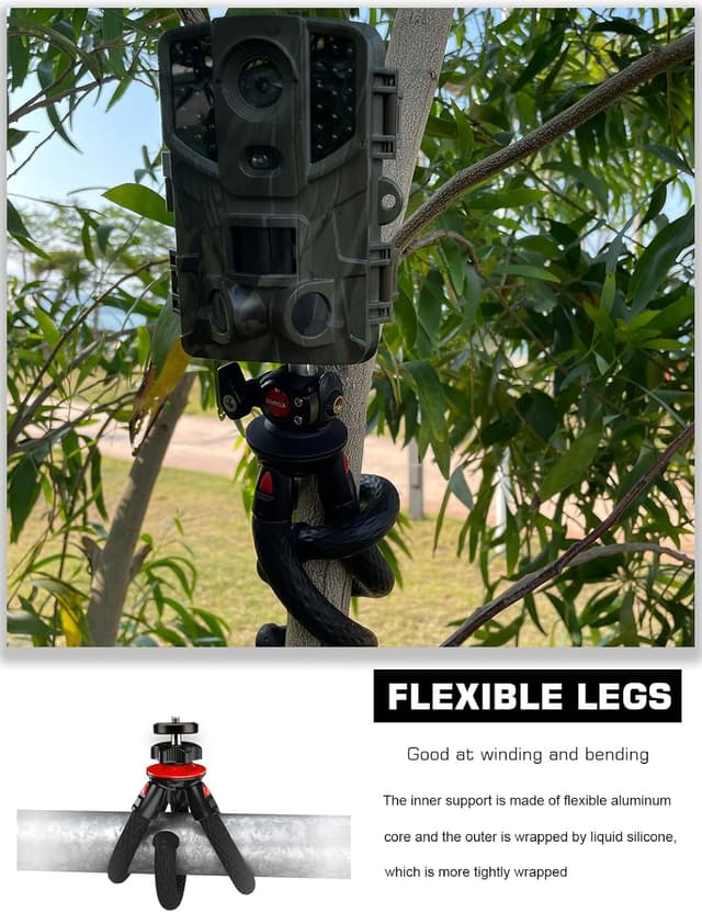 Thumbnail 6 de Lammcou Wildkamera Stativ Mini 11,02 Zoll