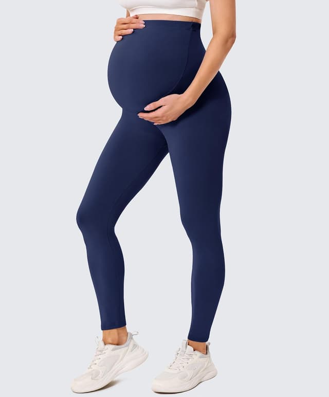 Thumbnail 3 de BAYDI Creamlush Umstandsleggings Damen mit verstellbarer Bauchstütze – weiche High-Waist Schwangerschaftsleggings
