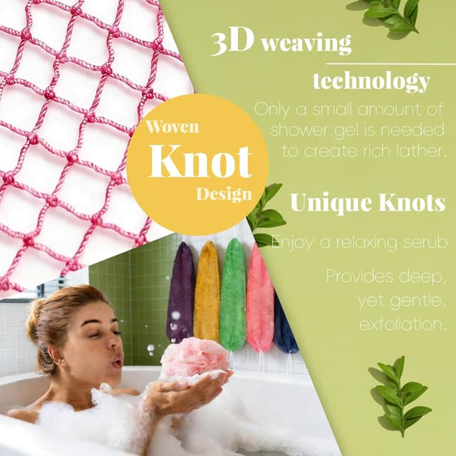 Thumbnail 3 de African Net Sponge 3-Piece Exfoliator