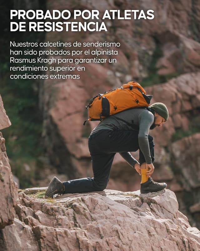 Thumbnail 5 de DANISH ENDURANCE Calcetines Ligeros 58% Merino