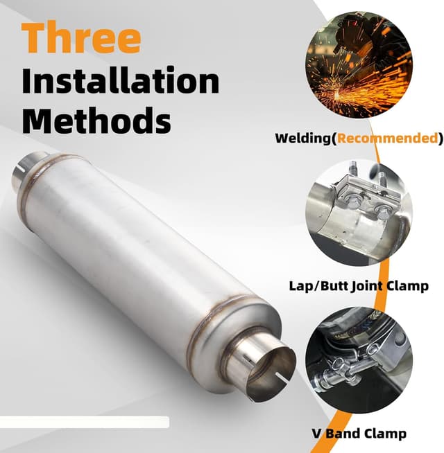 Thumbnail 5 de A-KARCK 4" Inlet Exhaust Resonator 30