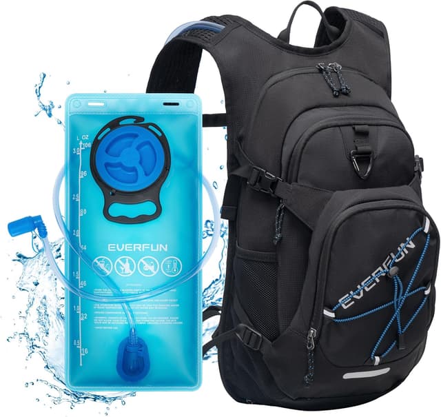 Detalle de Everfun Hydration Backpack 18L with 2L/3L Water Bladder (Insulated Day Hydropack)