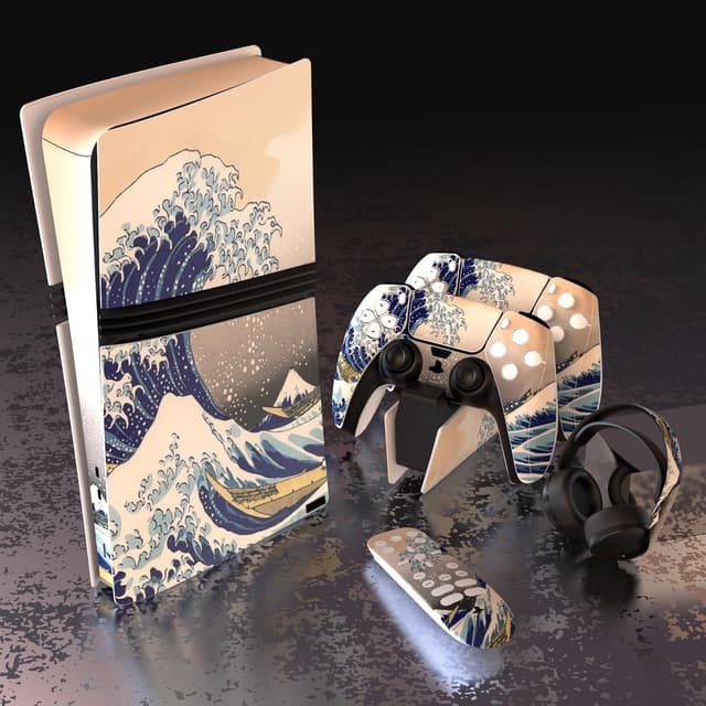 Detalle 2 de playvital Full Set Skin Stickers for PS5 Pro console