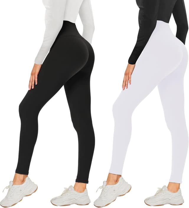 Thumbnail 4 de AMIYOYO 2er Pack Leggings High Waist