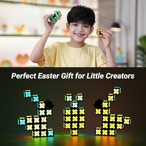 Detalle de TOSY Magnet Fidget Spinner Glow 16 bloques