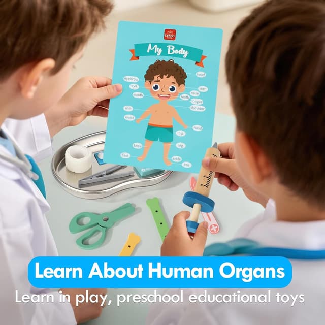 Thumbnail 4 de Lehoo Castle Doctor Kit for Toddlers 3-5