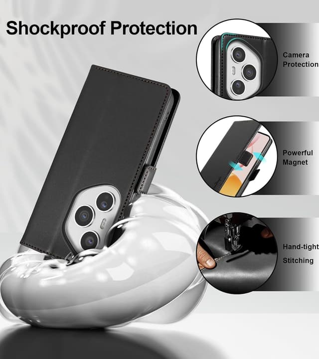 Detalle 1 de Yunubeyii Honor 400 Pro flip case with RFID