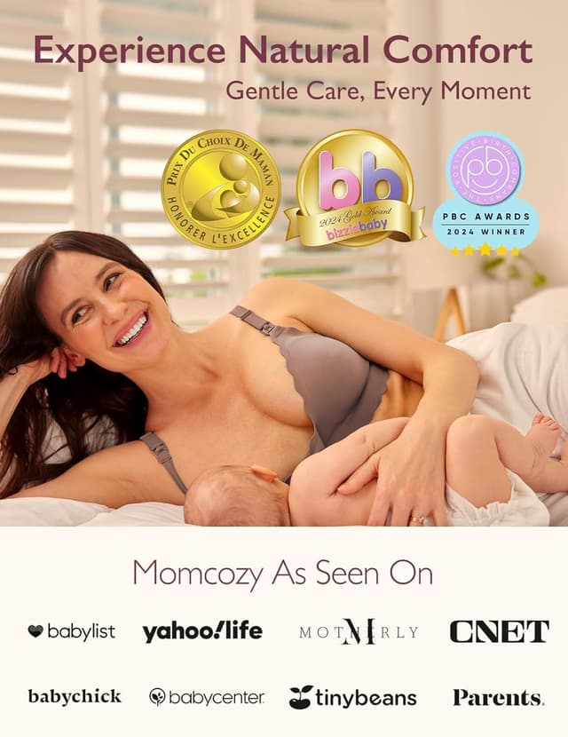 Thumbnail 3 de Momcozy Nursing Bra Seamless Wireless Support