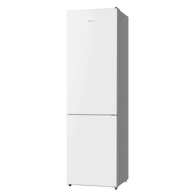 Detalle 2 de Hisense RB440N4GWD Frigorífico combi de cristal blanco (clase D) con botellero