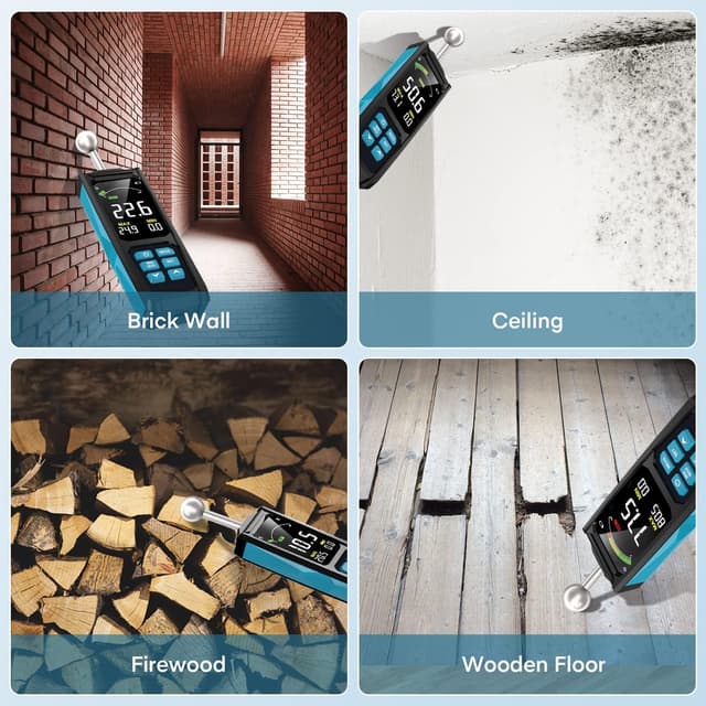 Thumbnail 6 de DURFIST Medidor de Humedad con Pantalla Color y Bolsa