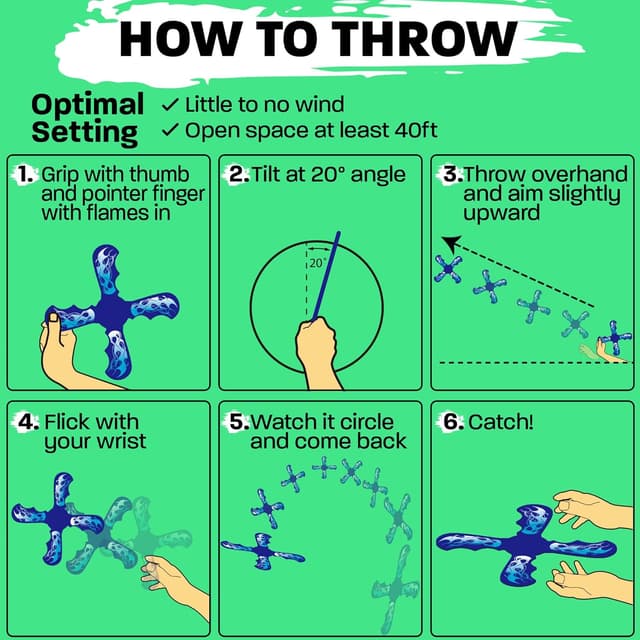 Thumbnail 5 de Refresh Sports Fun Boomerang for Kids