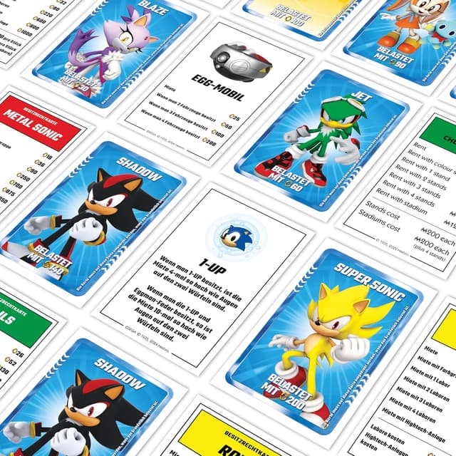 Detalle 2 de Winning Moves Monopoly Sonic Edition