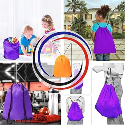 Detalle de Sac de sport WFX avec cordon de serrage (2 pièces + 1 sac à cordes) en polyéthylène