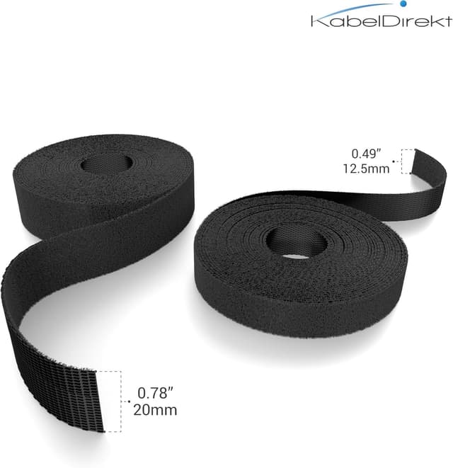 Thumbnail 6 de KabelDirekt – Abrazaderas Reutilizables para Cables 12,5mm