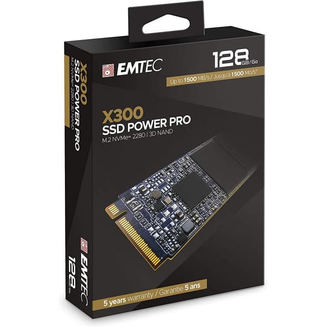 Detalle 2 de Emtec Power Pro X300 128 GB M.2 NVMe SSD 💾
