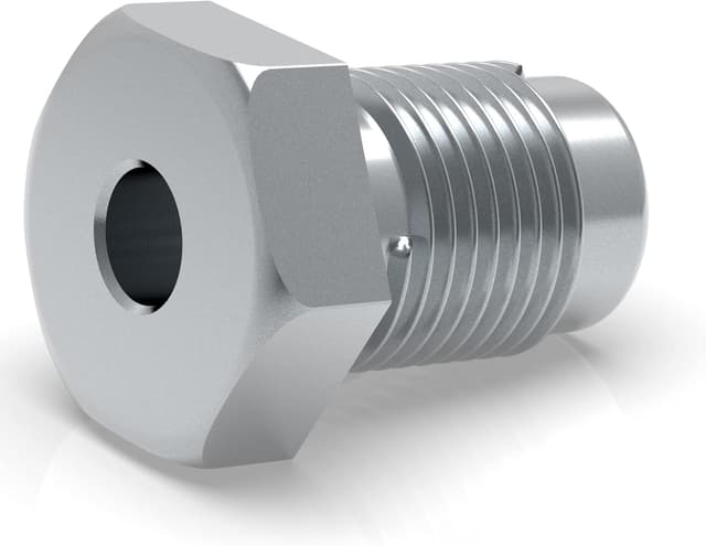 Detalle de Pack de 20 raccords mâles M10 x 1 pour tuyau de frein 4,75 mm (évasure DIN type F) – Type A DIN/ISO 1651