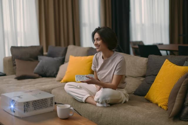 Detalle 2 de Optoma UHD35STX – 4K-Projektor 🎥