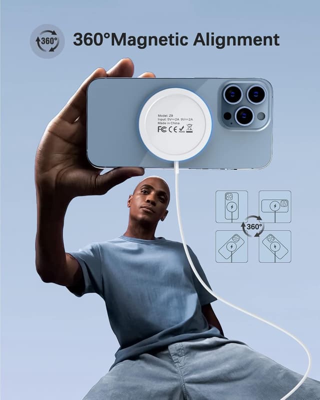 Thumbnail 5 de Apple MagSafe Charger 15W magnetic wireless charger for iPhone