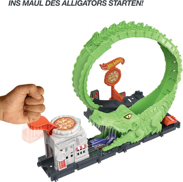 Thumbnail 2 de Hot Wheels HKX39 Krokodilangriff 4+