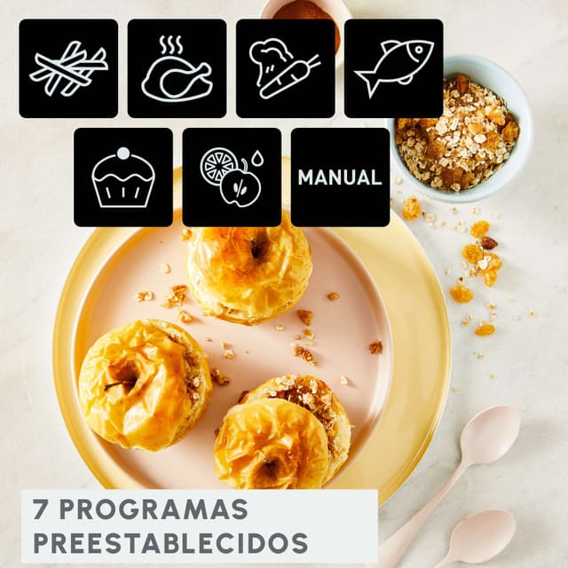 Thumbnail 2 de Moulinex Dual Easy Fry EZ901N freidora de aire 8,3 L