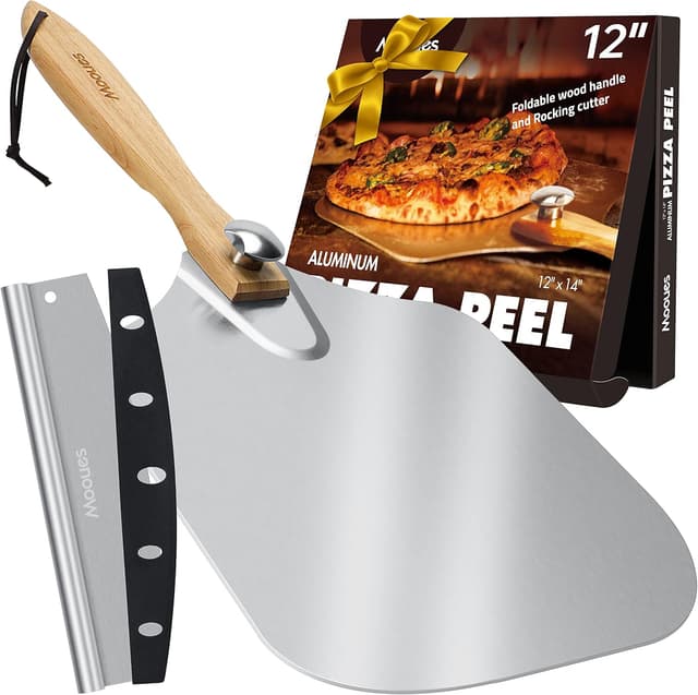 Thumbnail 6 de Mooues Pizza Peel 12x25 Aluminum