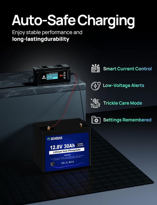 Thumbnail 4 de DCHOUSE chargeur batterie 12V 5 A