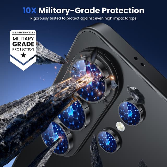 Detalle 2 de WSKEN Galaxy S26 Ultra Camera Lens Protector