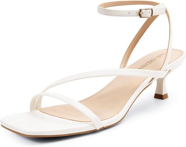 Thumbnail 6 de NIEARDAN Women's Kitten Heel Sandals dress heels 👠