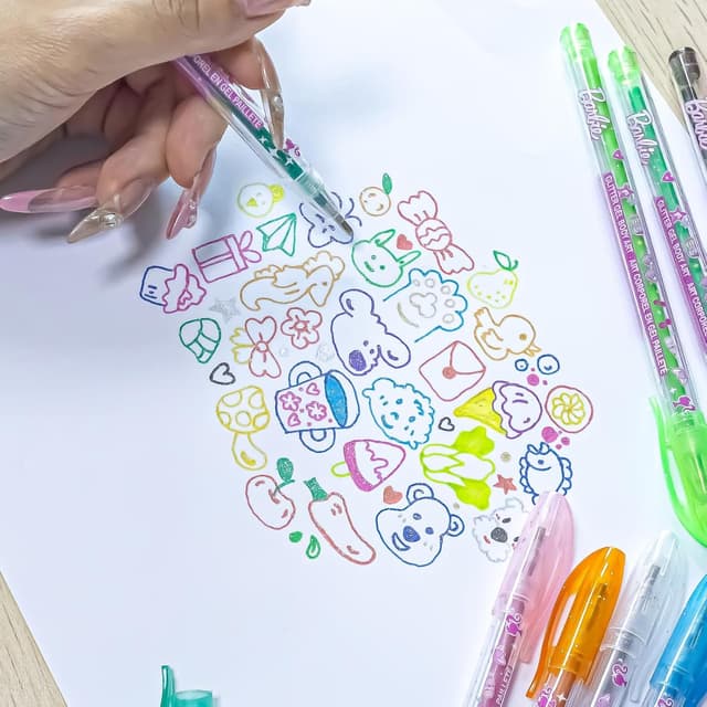 Thumbnail 5 de Townley Girl Barbie Glitter Pen Set, 16