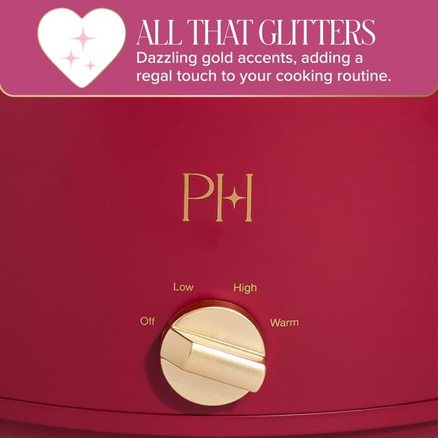 Thumbnail 5 de Paris Hilton 6-Quart Manual Slow Cooker