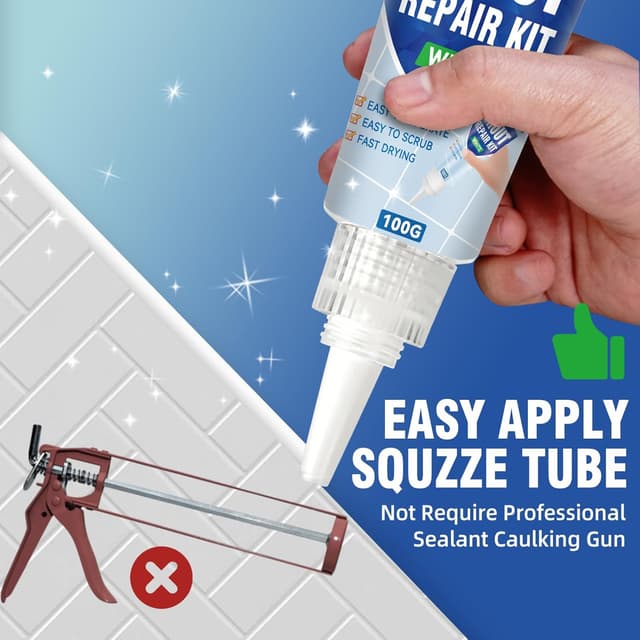 Detalle de Tile Grout Repair Kit 100g grout pen