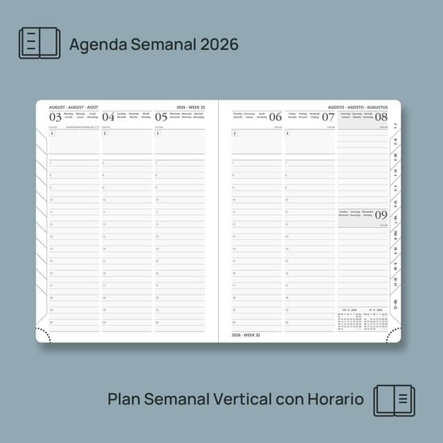 Thumbnail 2 de POPRUN Agenda 2026 Semana 22x16,5 cm