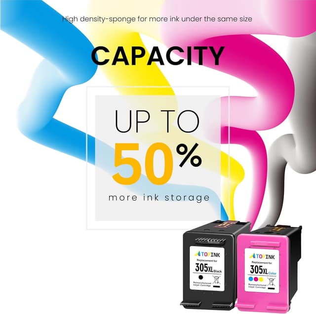 Thumbnail 4 de HP 305XL Ersatzpatrone 2er-Pack fĂĽr DeskJet und Envy đź–¨