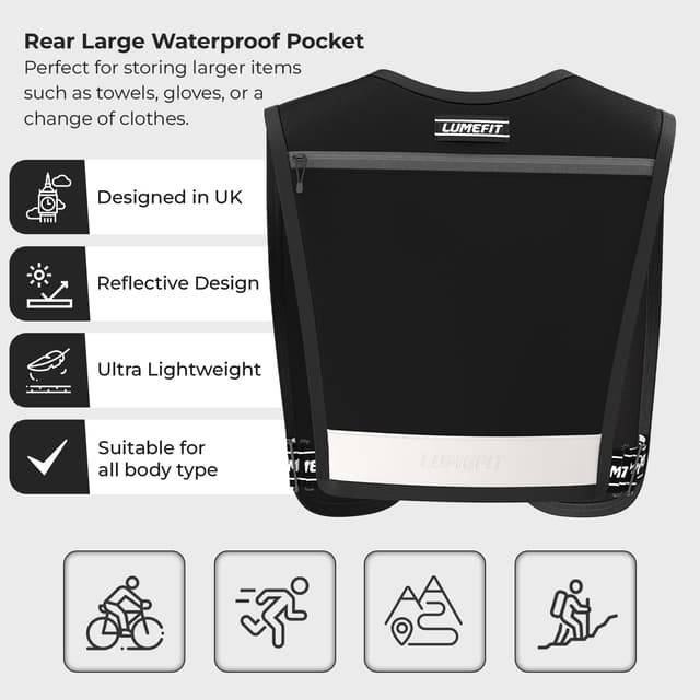 Thumbnail 2 de LUMEFIT Running Vest 500ml Bottle