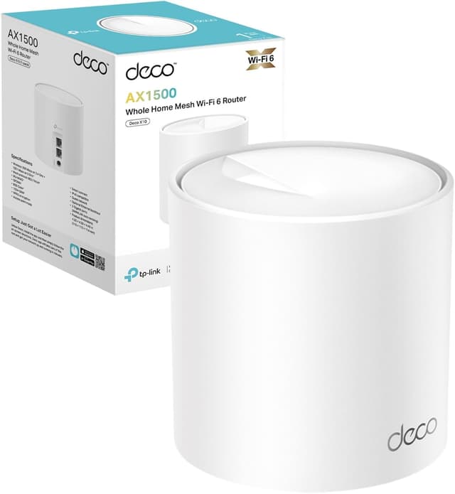 Detalle de TP-Link Deco X10 AX1500 mesh router system