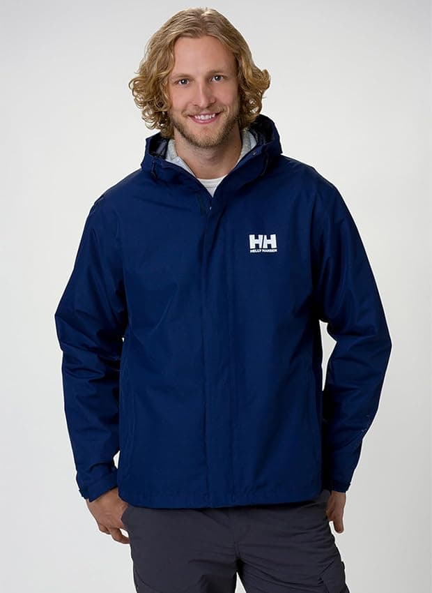 Detalle de Helly Hansen Seven J chaqueta lluvia hombre L impermeable