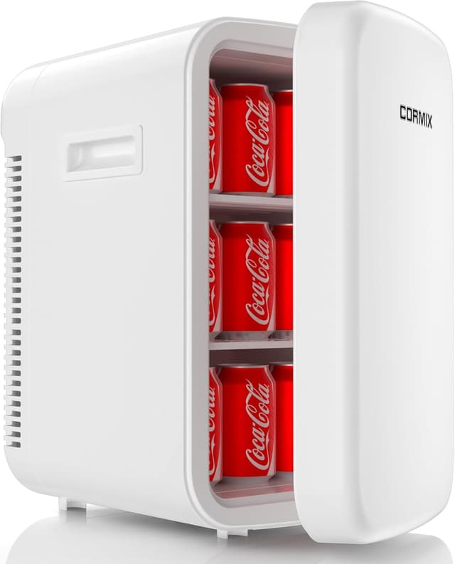 Detalle de Cormix Mini-Kühlschrank 18L (2-in-1) mit Kühl- und Heizfunktion, 12V/220V