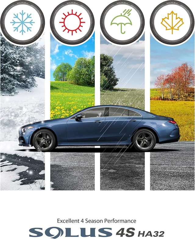 Detalle 2 de KUMHO SOLUS 4S HA32 All Seasons 175/65 R14 82T: pneumatico 4 stagioni per uso quotidiano