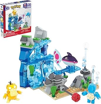Imagen de MEGA Pokémon Aventura Acuática 🌊, set de bloques 319 piezas en OfertitasTOP