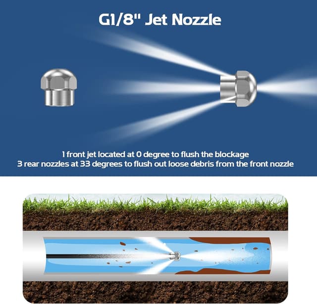 Thumbnail 5 de Tubo di Sonda Sturatubi 15M per Idropulitrici